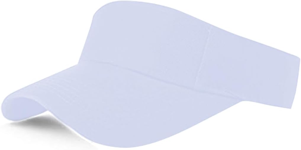 Yanek Adjustable Cotton Sport Sun Visor Cap for Men and Women