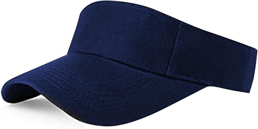 Yanek Adjustable Cotton Sport Sun Visor Cap for Men and Women