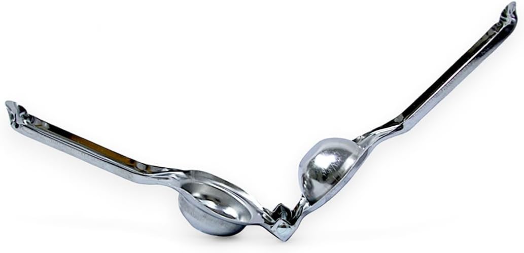 Yanek Stainless Steel Lemon Squeezer - Heavy Duty Manual Citrus Juicer for Effortless Lemon – Rust-Resistant, for Maximum Juice Yield – Perfect for Kitchen Use (6.5x20cm)