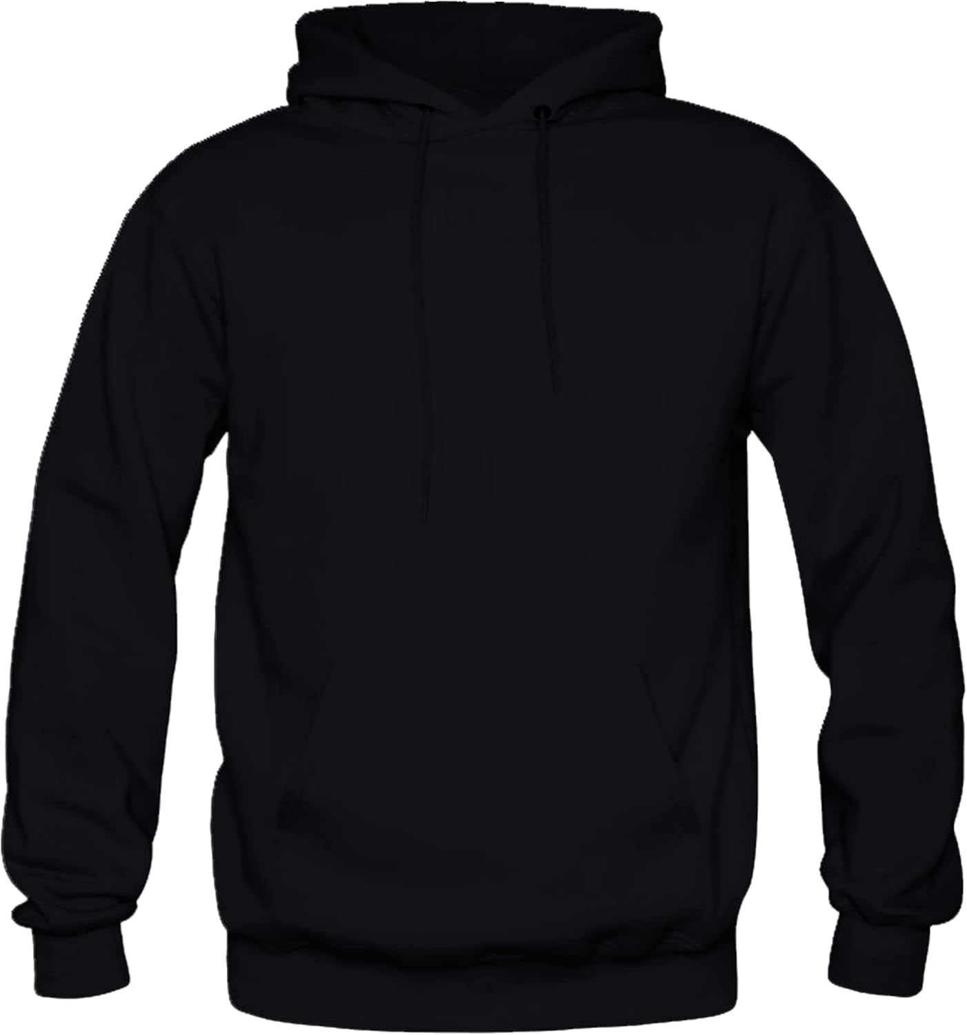 YANEK Casual Plain Hoodie | Sweatshirt | Solid Colors | With Kangaroo Pocket | Unisex