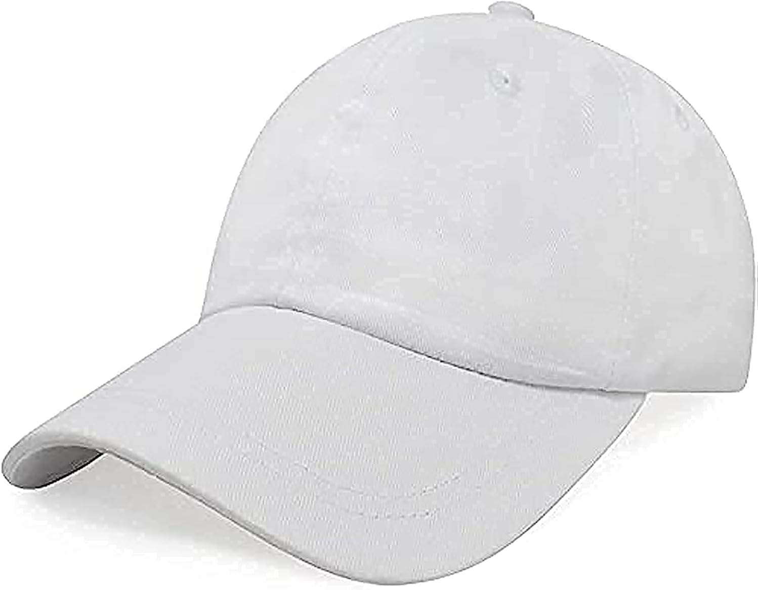 YANEK Plain Baseball Cap – Cotton Adjustable Dad Hat with Velcro | Classic Sports Cap for Men & Women | Wholesale Caps UAE