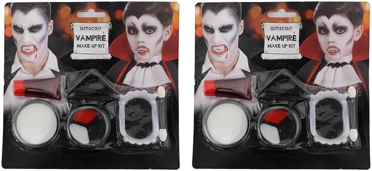 Yanek Halloween Realistic Vampire Makeup Teeth for Kids and Adults