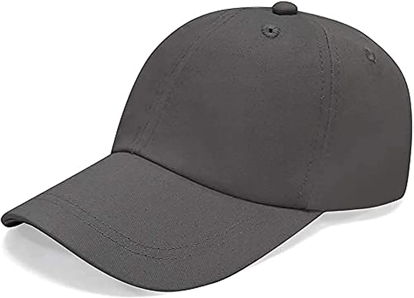 YANEK Plain Baseball Cap – Cotton Adjustable Dad Hat with Velcro | Classic Sports Cap for Men & Women | Wholesale Caps UAE.