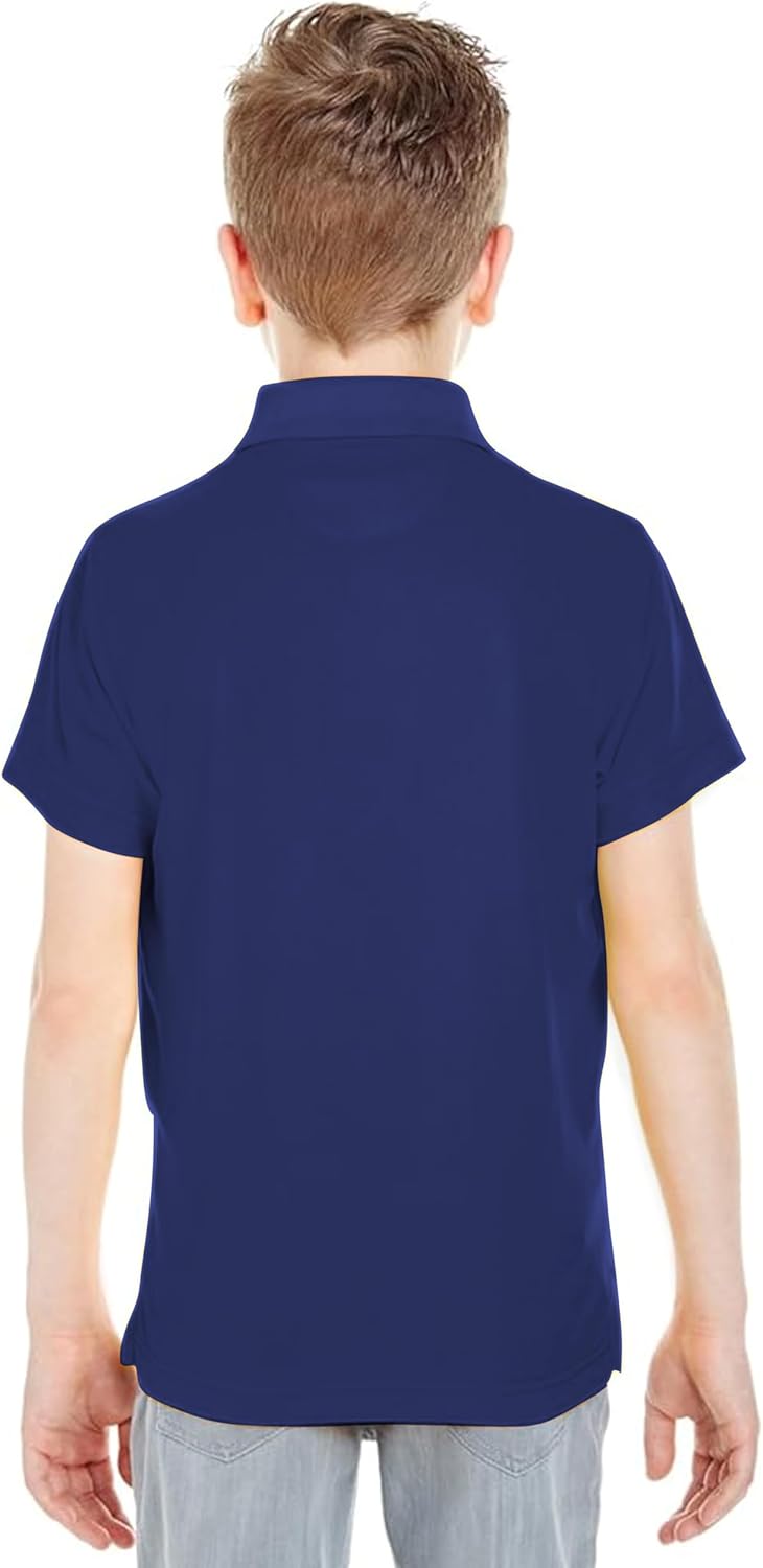 Yanek Boys' Kids Polo T-Shirt – 231 GSM Premium Pure Cotton, Ultra-Soft, Durable & Breathable – Comfortable Fit for School Uniforms, Casual Outings & Everyday Wear