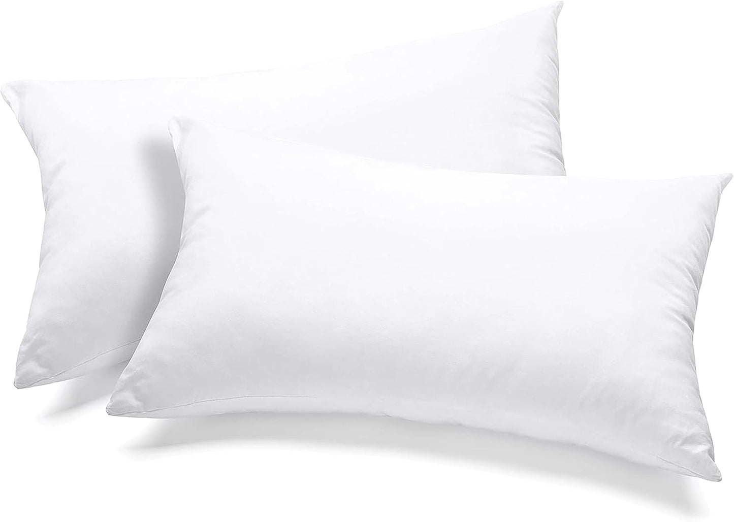 YANEK Ultra Soft Breathable Down Alternative Pillows Princess Press Bed Pillow Super Soft Microfiber Filling Soft & Comfortable, For Neck and Shoulder Support (1, 50cm x 70cm 500g)