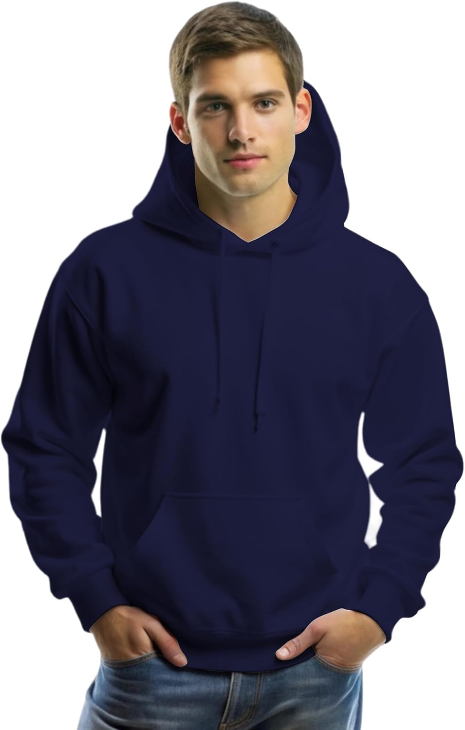 YANEK Super-Soft Turkish Fleece Hoodie Pullover | Premium Quality, Eco-Friendly, Warm & Durable Sweatshirt with Kangaroo Pocket, Adjustable Drawstrings, and Ribbed Cuffs for Men & Women