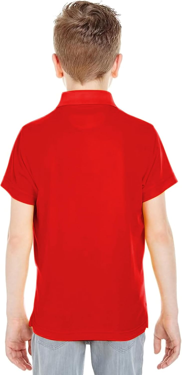 Yanek Boys' Kids Polo T-Shirt – 231 GSM Premium Pure Cotton, Ultra-Soft, Durable & Breathable – Comfortable Fit for School Uniforms, Casual Outings & Everyday Wear
