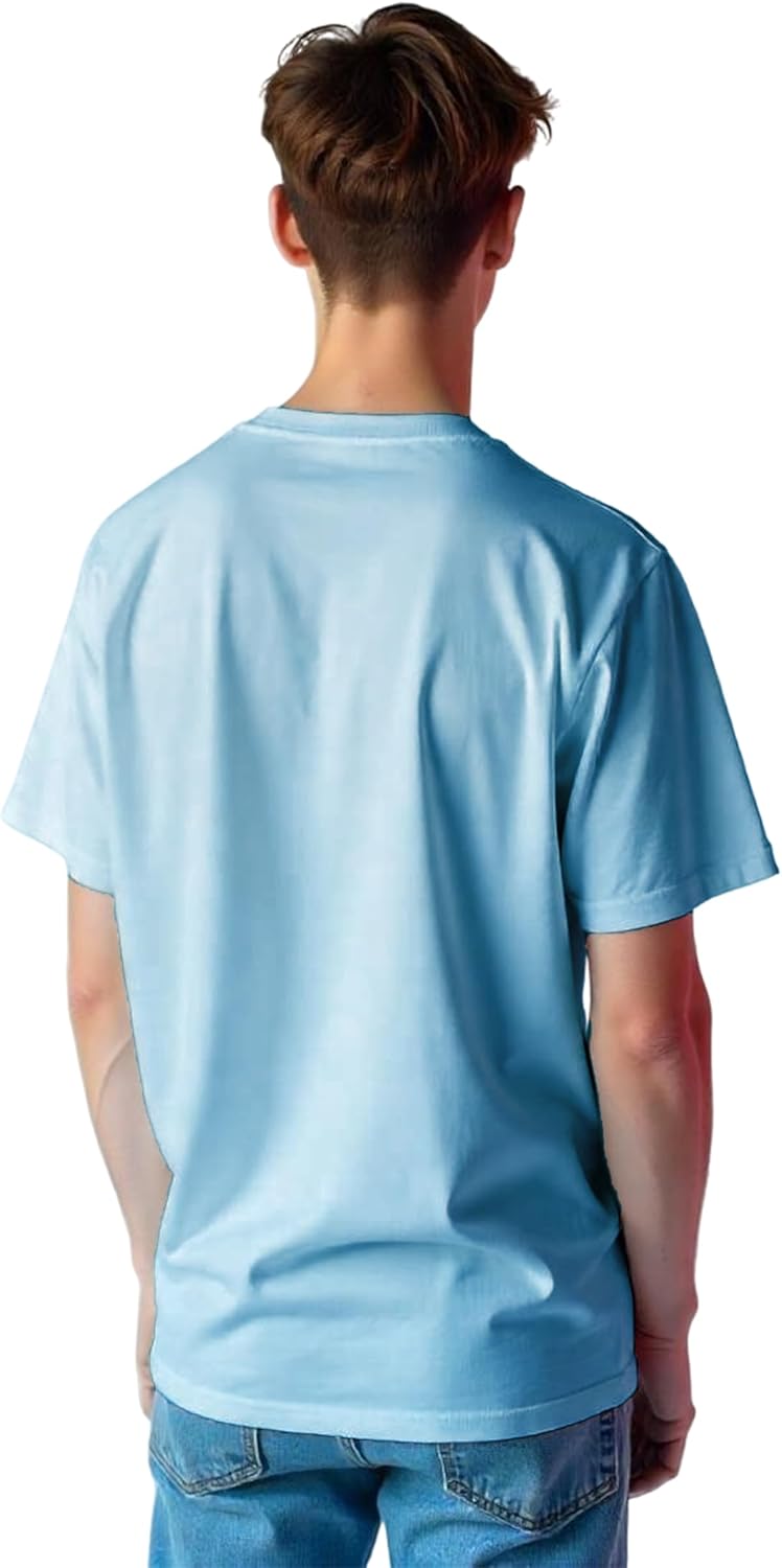 Yanek Oversized T-Shirt for Men – 260 GSM Heavy Jersey, 65% Cotton 35% Polyester, Soft & Durable, Casual Streetwear, Ultimate Comfort