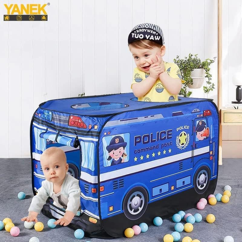 YANEK Kids Play Tent – School Bus | Foldable Indoor & Outdoor Tent with Carry Bag | Wholesale Camping Gear UAE.