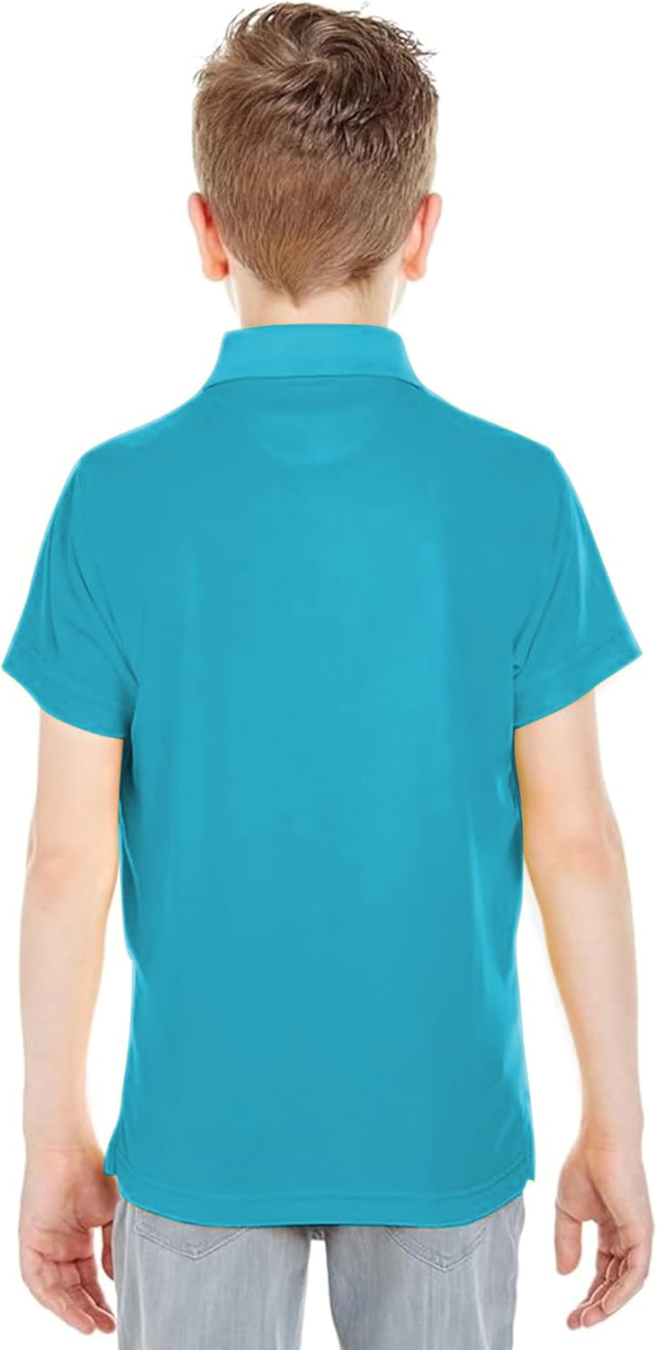 Yanek Boys' Kids Polo T-Shirt – 231 GSM Premium Pure Cotton, Ultra-Soft, Durable & Breathable – Comfortable Fit for School Uniforms, Casual Outings & Everyday Wear