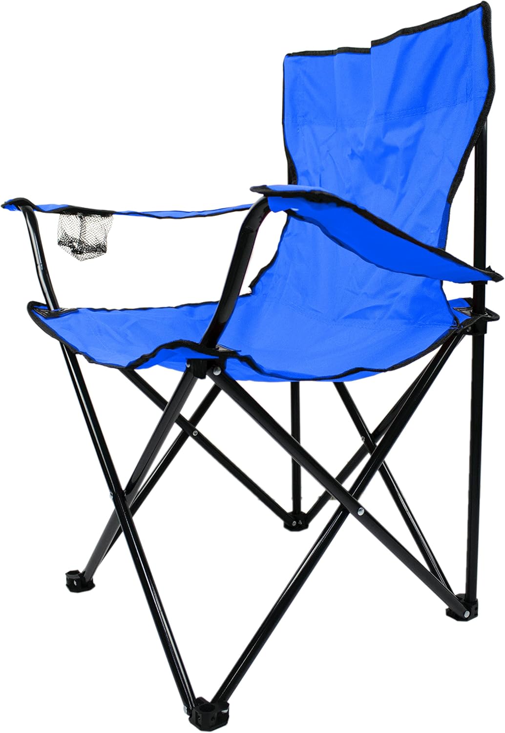 YANEK Folding Camping Chair with Cup Holder – Portable Outdoor Beach Chair with Carry Bag (Green) | BBQ, Camping & Picnic | Wholesale Camping Gear UAE