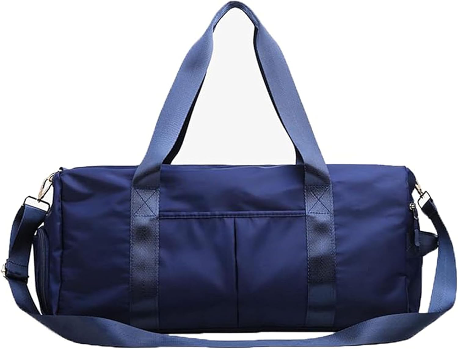 Yanek Travel Duffel Bag with Shoe Compartment – Sports Gym Bag with Waterproof Pocket for Wet Towels – Unisex Design (Pink)