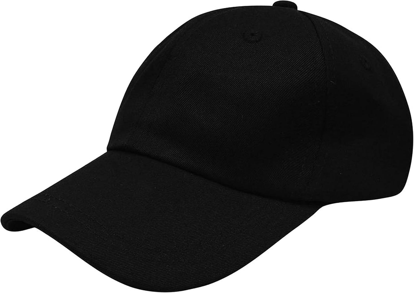 YANEK Plain Baseball Cap – Cotton Adjustable Dad Hat with Velcro | Classic Sports Cap for Men & Women | Wholesale Caps UAE.