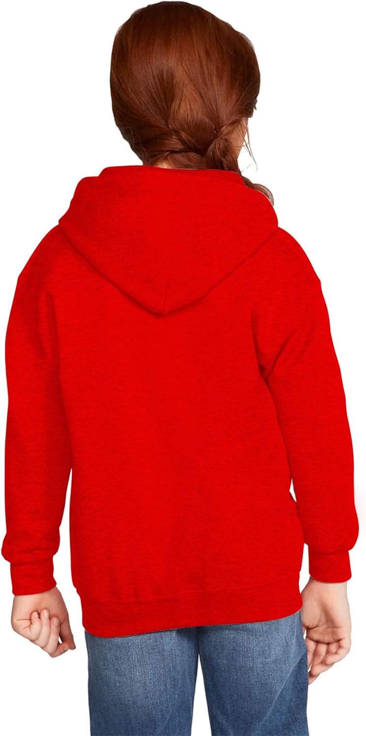 Yanek 300GSM Kids Zip-Up Hoodie Stylish Comfort with a Touch of Class Unisex Fleece Zipper Jacket A Perfect Blend of Fashion,Durable for Boys & Girls