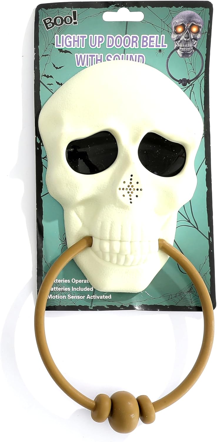 Yanek Halloween Decorative Doorbell with Sound
