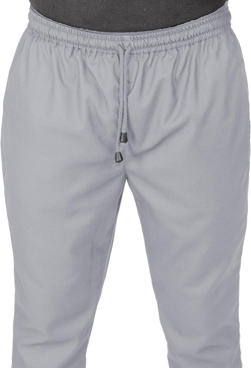 YANEK Chef Trousers | Unisex Regular Fit Chef Pants with Elastic Waistband & Drawstring | Kitchen Uniform for Men & Women | For Kitchen, Bakery, Café, Restaurant