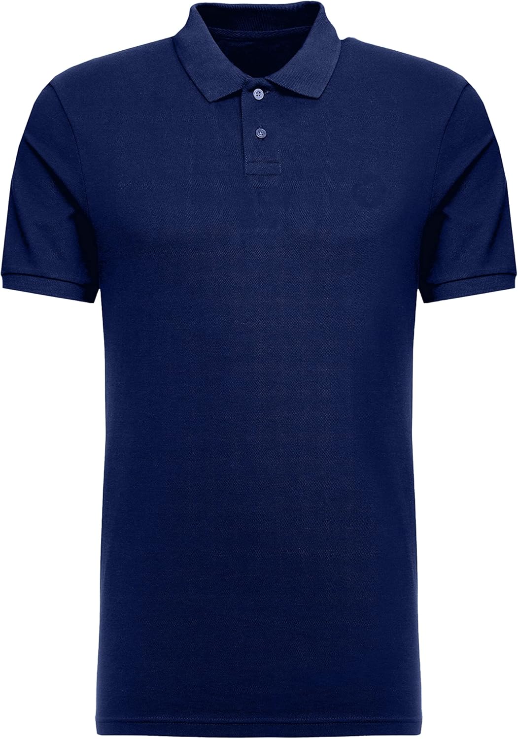 YANEK Men’s Polo Shirt – Cotton Blend Regular Fit Short Sleeve | Button-Down Collar | Breathable for Golf, Tennis, Work & Casual | Wholesale Polo Shirts UAE