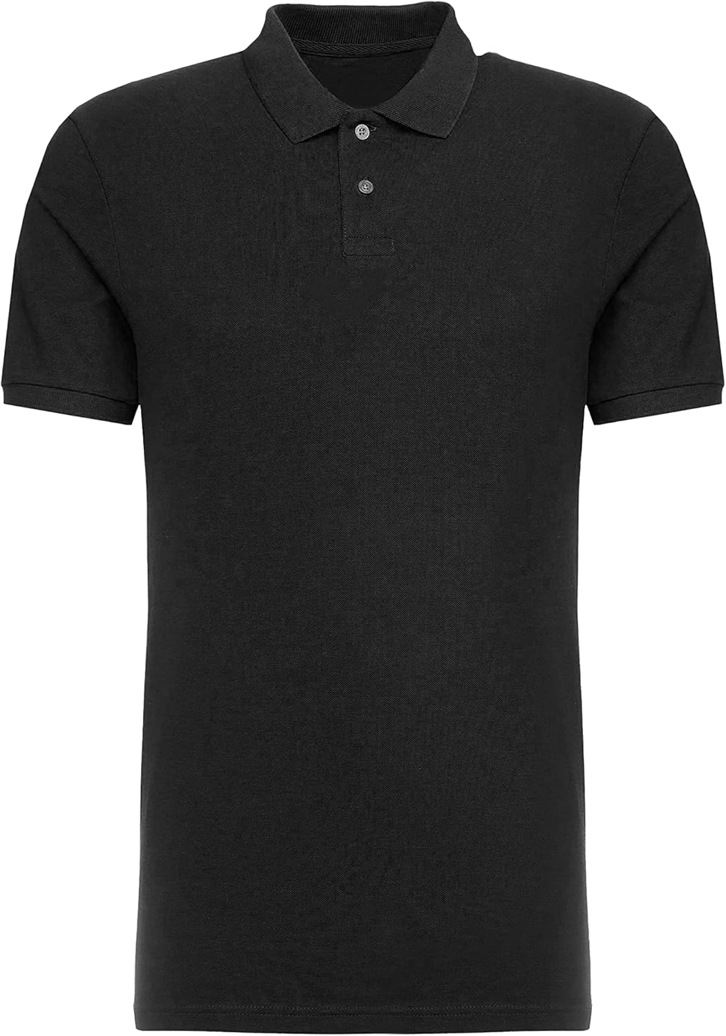 YANEK Men’s Polo Shirt – Cotton Blend Regular Fit Short Sleeve | Button-Down Collar | Breathable for Golf, Tennis, Work & Casual | Wholesale Polo Shirts UAE