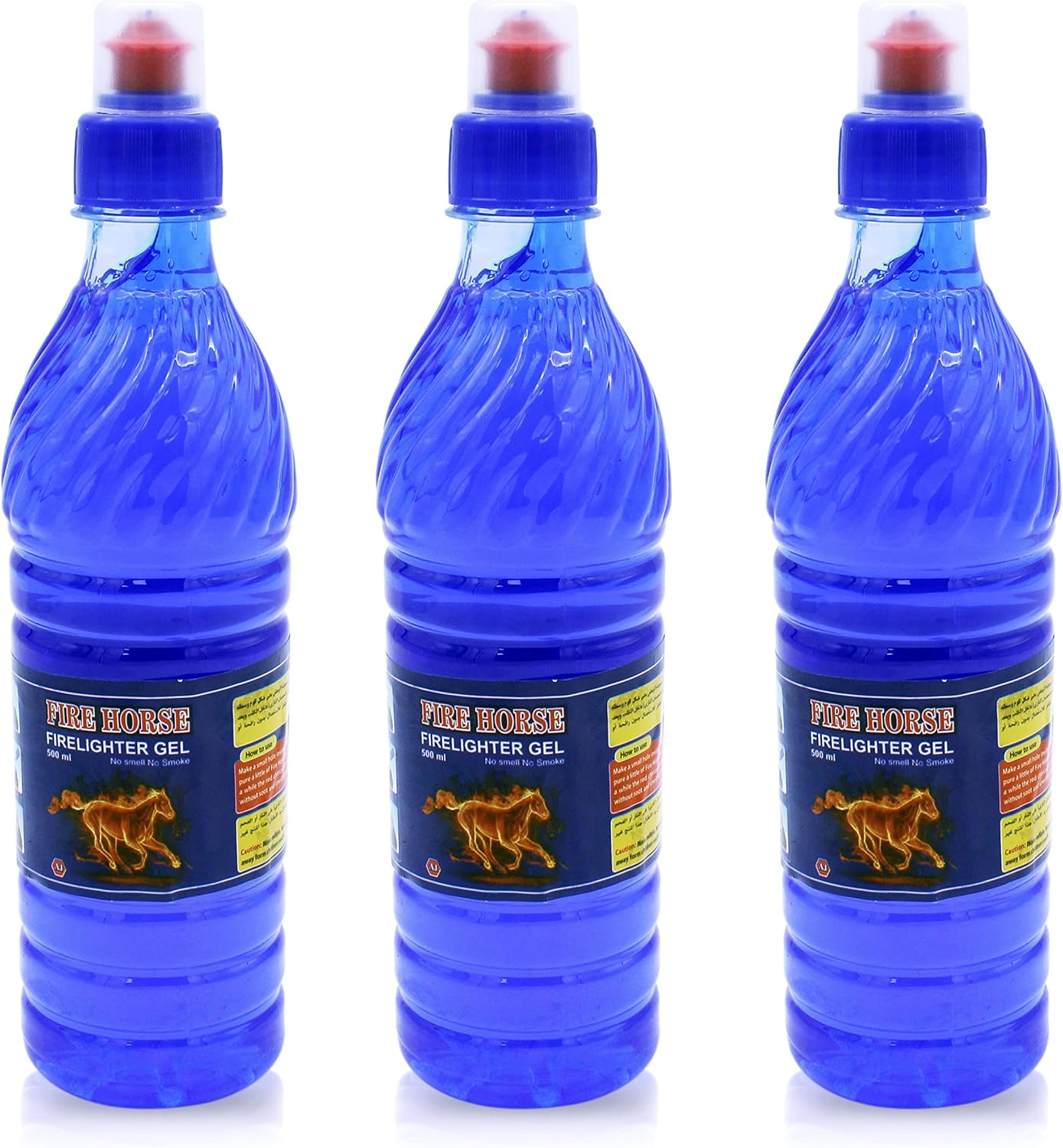 YANEK Barbecue Lighter Gel – BBQ & Camping Fire Starter Gel (Pack of 3) | Easy Ignition for Grills, Stoves & Outdoor Cooking | Wholesale BBQ Grills & Fuel UAE