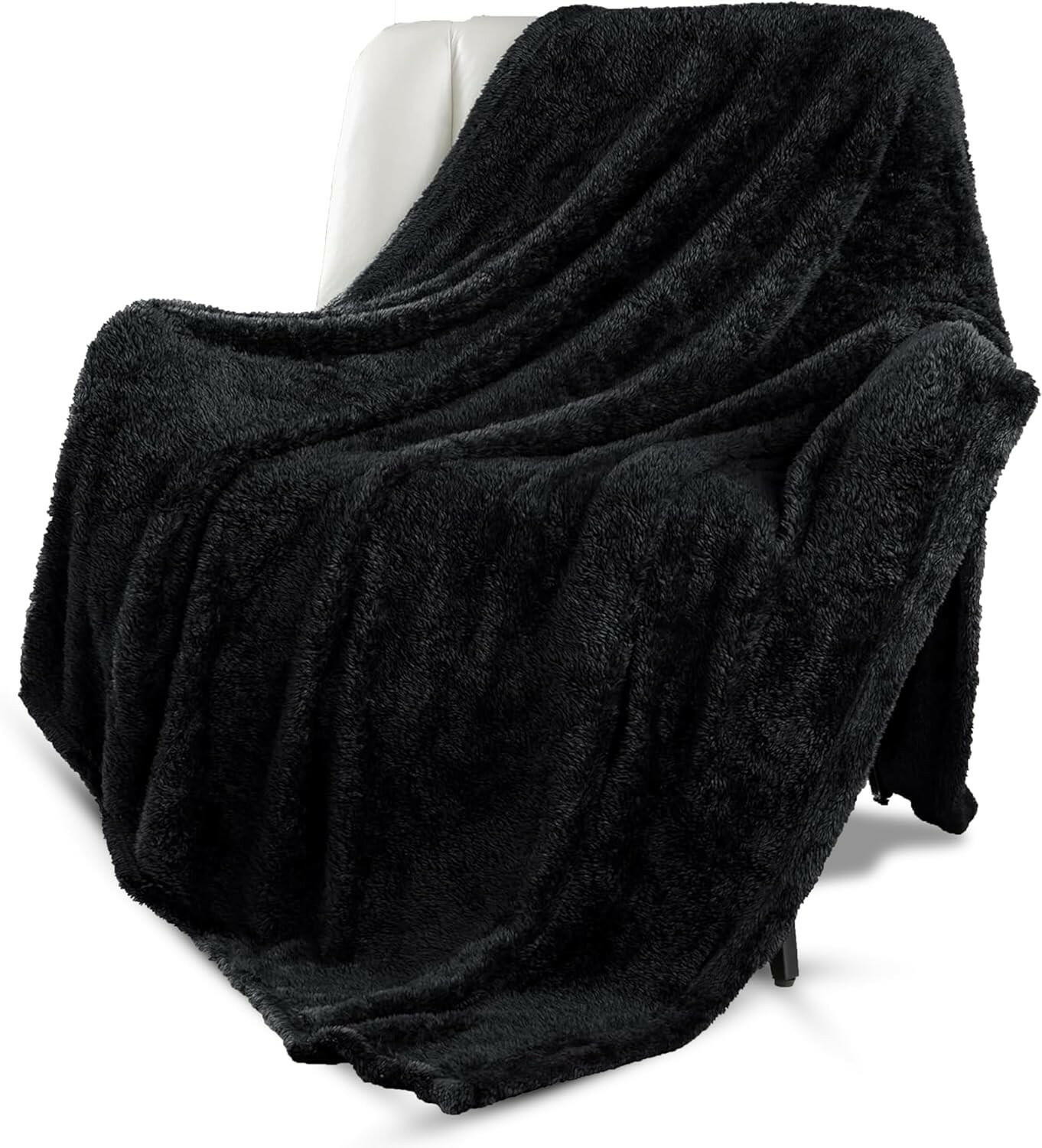 Yanek Ultra-Soft Double Micro Fleece Flannel Blanket – 260 GSM Premium Quality, Super Plush, Warm & Cozy All-Season Throw Blanket for Bed or Couch,Generous Size 200 x 220 cm (BROWN).