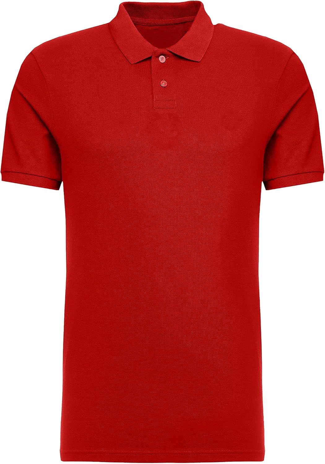YANEK Men’s Polo Shirt – Cotton Blend Regular Fit Short Sleeve | Button-Down Collar | Breathable for Golf, Tennis, Work & Casual | Wholesale Polo Shirts UAE.