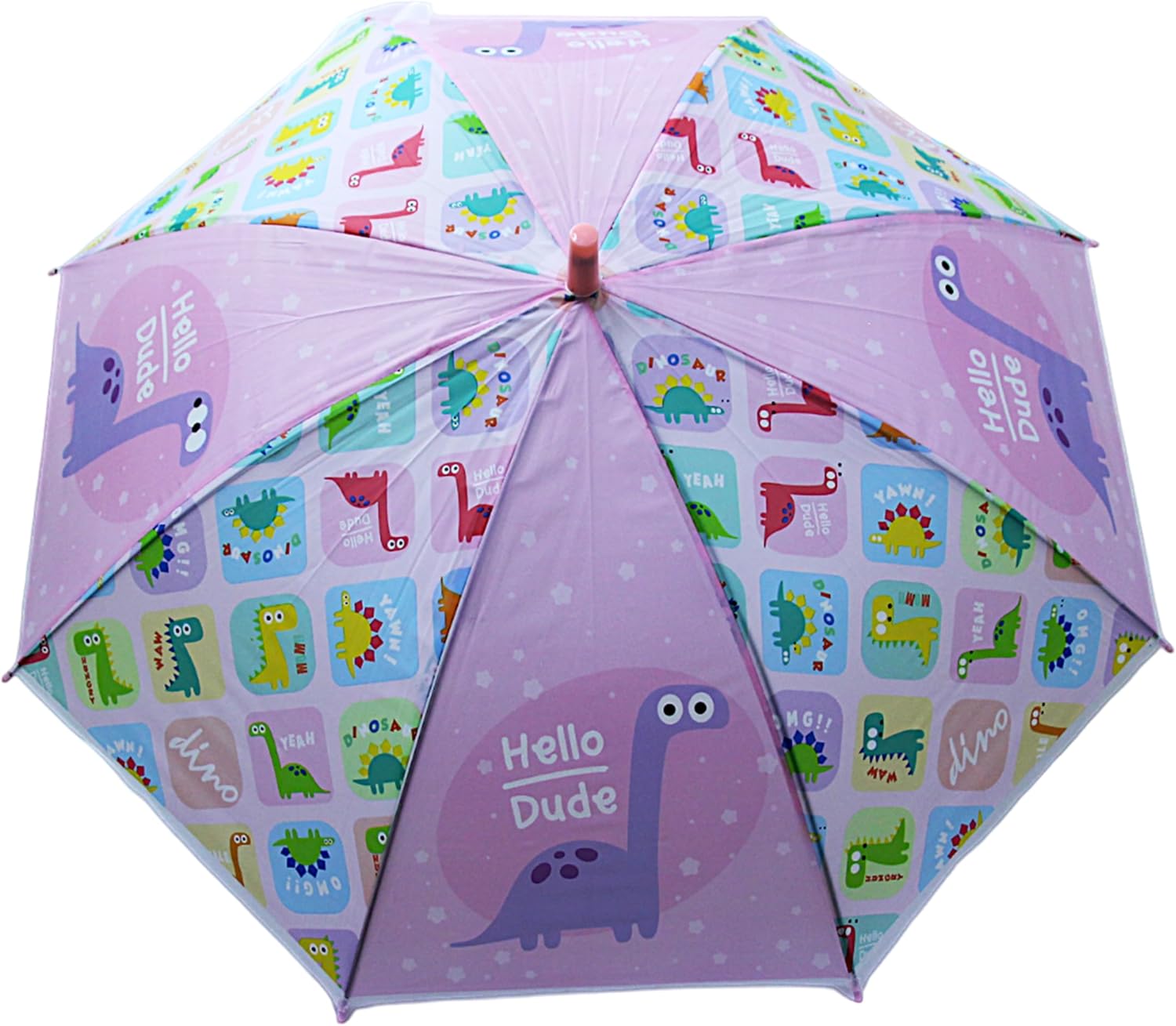 YANEK Kids Umbrella Auto Opened with an Easy Grip Handle - Automatic Folding Umbrella, Travel Umbrella, Waterproof Portable Umbrella for Kids (Pack of 1, ASSORTED COLOR)