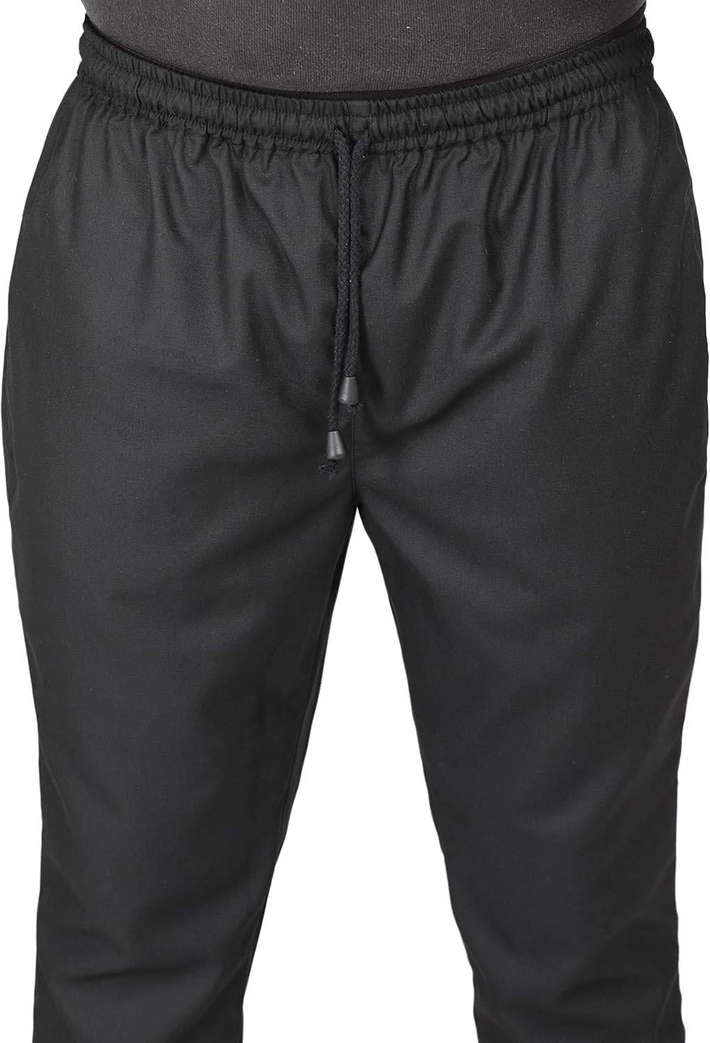 YANEK Chef Trousers | Unisex Regular Fit Chef Pants with Elastic Waistband & Drawstring | Kitchen Uniform for Men & Women | For Kitchen, Bakery, Café, Restaurant