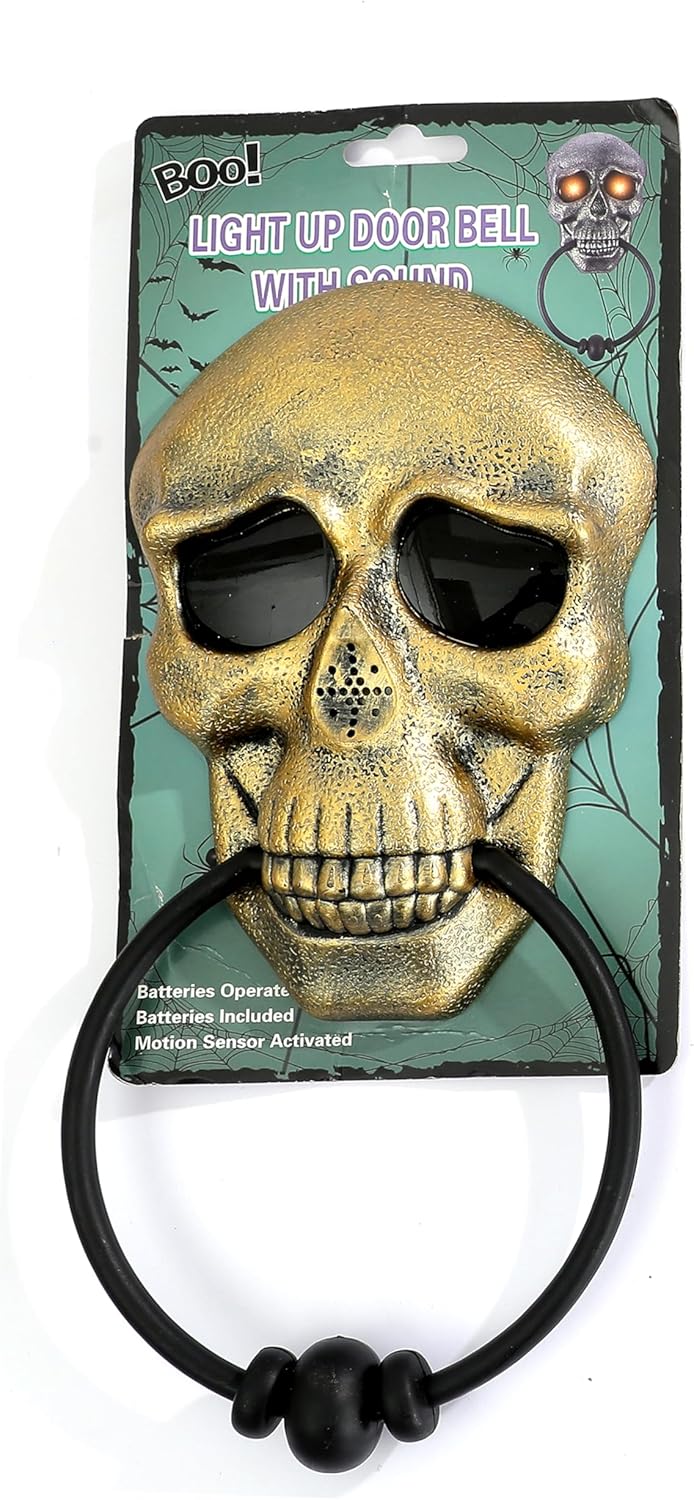 Yanek Halloween Decorative Doorbell with Sound