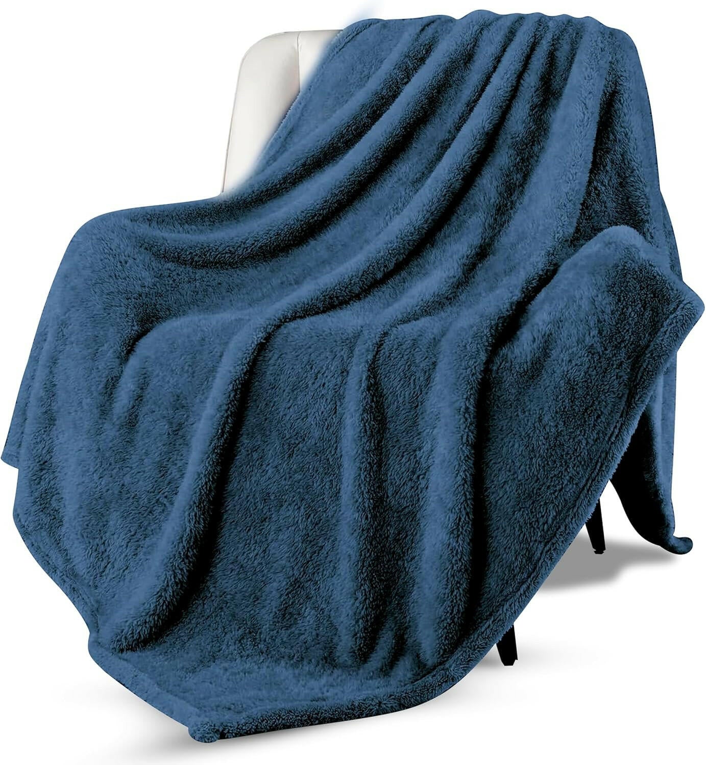 Yanek Ultra-Soft Double Micro Fleece Flannel Blanket – 260 GSM Premium Quality, Super Plush, Warm & Cozy All-Season Throw Blanket for Bed or Couch,Generous Size 200 x 220 cm (BROWN).