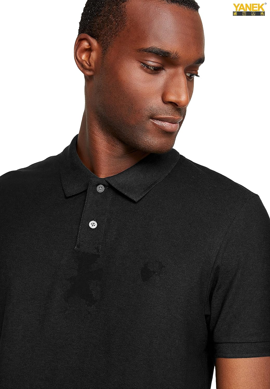 YANEK Men’s Polo Shirt – Cotton Blend Regular Fit Short Sleeve | Button-Down Collar | Breathable for Golf, Tennis, Work & Casual | Wholesale Polo Shirts UAE