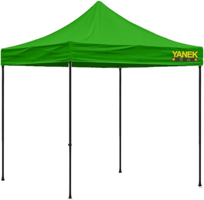 YANEK 3x3 Meter Gazebo Tent – Durable 600D Waterproof Cloth Outdoor Shelter, Foldable Pop-Up Canopy, Perfect for Parties, Events, Camping, and BBQs – Heavy-Duty Backyard Tent (Red)