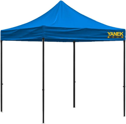 YANEK 3x3 Meter Gazebo Tent – Durable 600D Waterproof Cloth Outdoor Shelter, Foldable Pop-Up Canopy, Perfect for Parties, Events, Camping, and BBQs – Heavy-Duty Backyard Tent (Red)