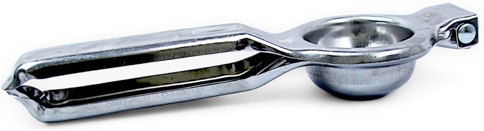 Yanek Stainless Steel Lemon Squeezer - Heavy Duty Manual Citrus Juicer for Effortless Lemon – Rust-Resistant, for Maximum Juice Yield – Perfect for Kitchen Use (6.5x20cm)