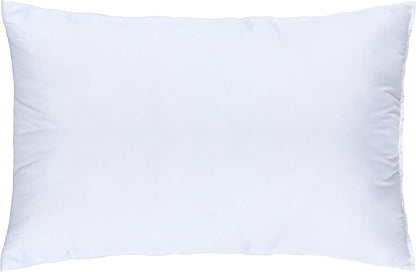 YANEK Ultra Soft Breathable Down Alternative Pillows Princess Press Bed Pillow Super Soft Microfiber Filling Soft & Comfortable, For Neck and Shoulder Support (1, 50cm x 70cm 500g).