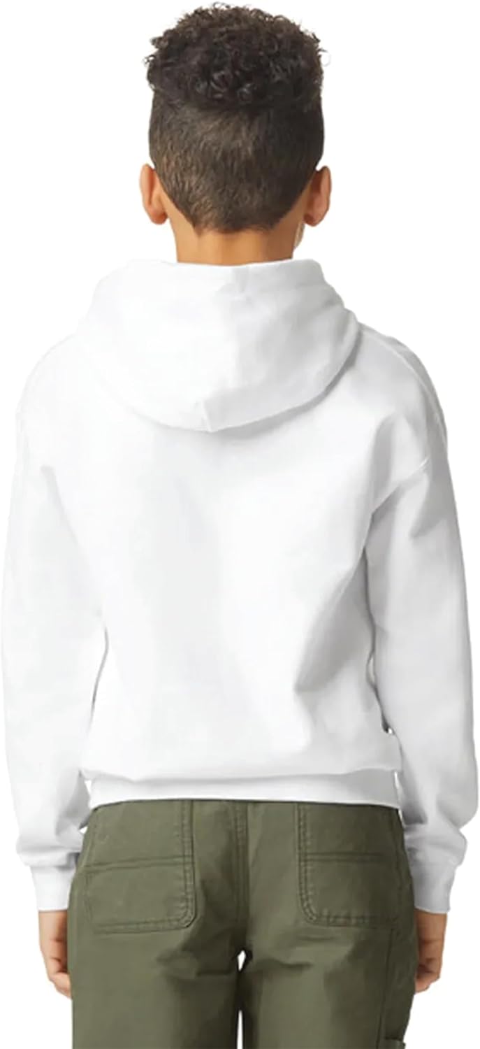 Yanek Plain Fleece Hoodie for Kids 300 GSM Soft & Cozy Warm Hooded for Boys & Girls,Outerwear,Ideal for School & Outdoor