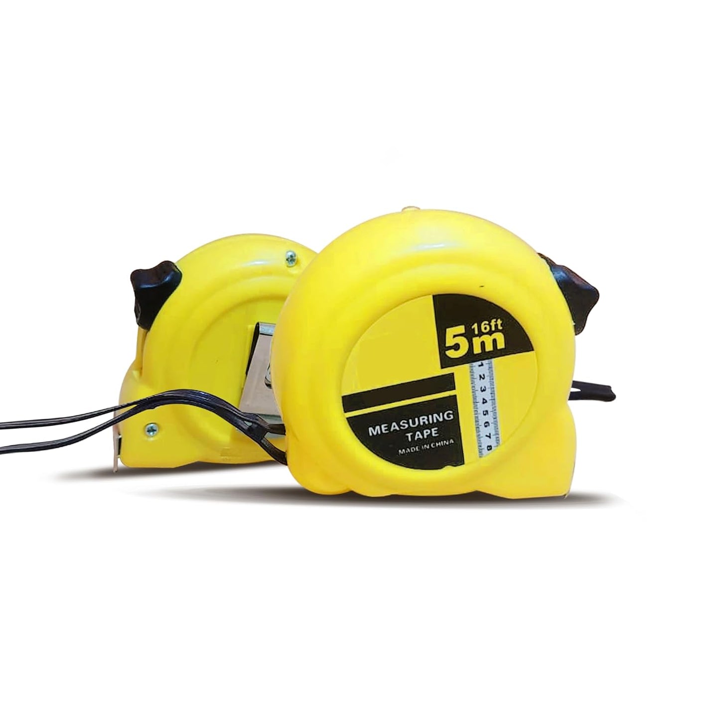 Yanek Steel Tape Measure with Auto Lock - Short Measuring Tape for Precision Measurements, Easy Read Markings, Compact Design & Easy Storage - Ideal for DIY, Construction, & Home Use (3M/10FT)