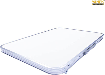 YANEK Foldable Camping Table – Portable Wooden Top with Steel Frame (70x50 cm) | BBQ, Camping & Outdoor | Wholesale Outdoor Equipment UAE.