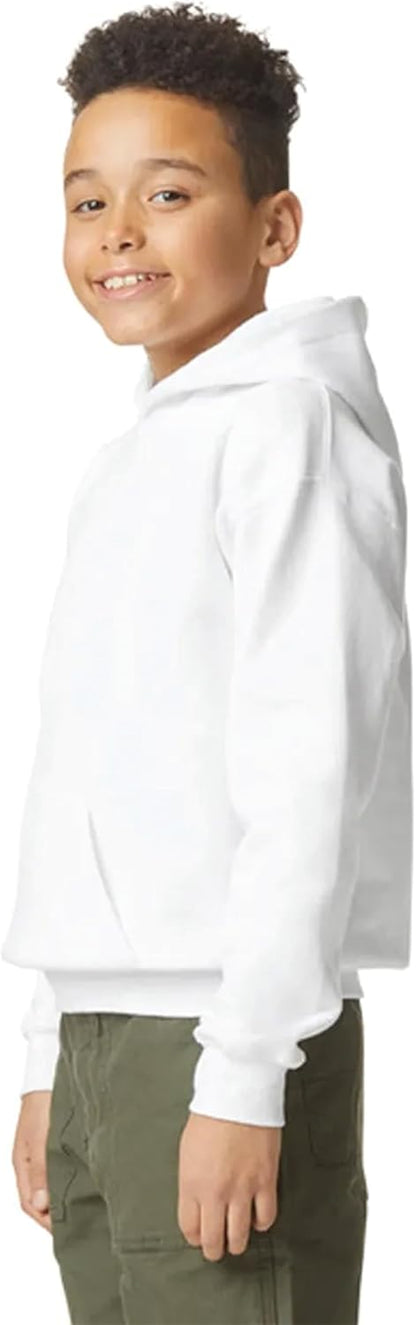 Yanek Plain Fleece Hoodie for Kids 300 GSM Soft & Cozy Warm Hooded for Boys & Girls,Outerwear,Ideal for School & Outdoor