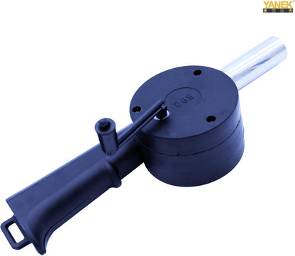 YANEK BBQ Fan Air Blower – Manual Fire Starter for Charcoal Grills, Campfires & Outdoor Cooking | Camping, Picnic & More | Wholesale BBQ Grills & Fuel UAE.