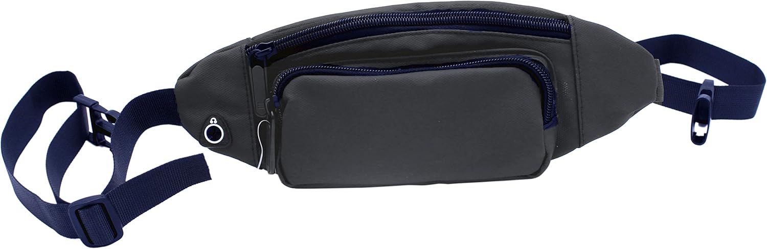 YANEK Running Belt Pouch – Water-Resistant Waist Bag with Adjustable Strap | Fits Phone, Keys, Bottle | For Running, Hiking & Workout | Wholesale Sports Goods UAE.