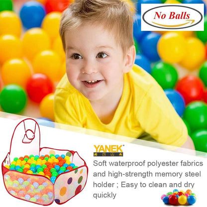 Yanek Ultimate Game Tent Pit Pool for Outdoor Fun – Multi-Use Playhouse with Built-In Pool, Perfect for Kids’ Backyard Play, Camping, and Family Gatherings