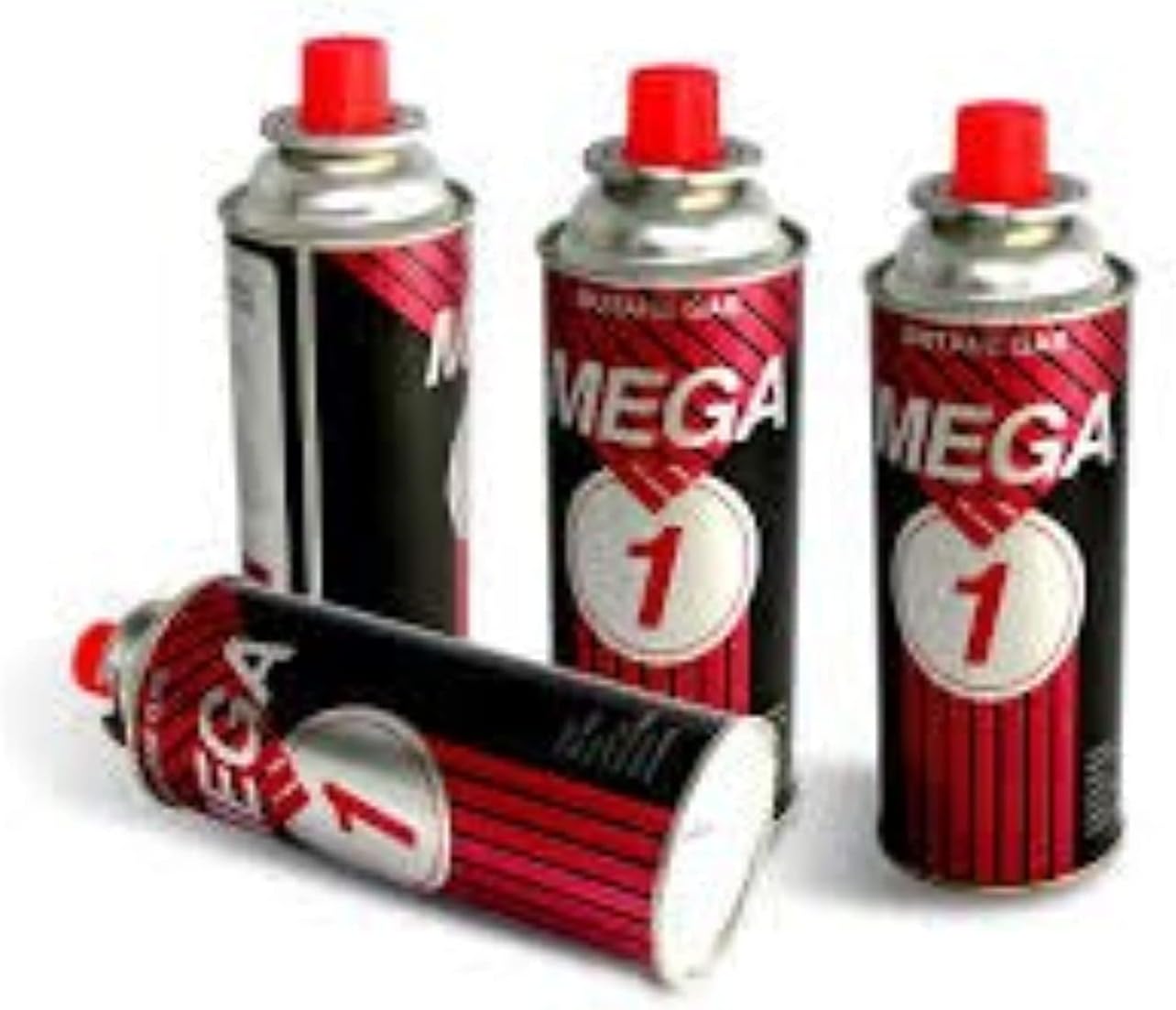 Butane Gas Cartridge – Pack of 4 | Portable Fuel for Camping Stoves, BBQ & Outdoor Cooking | Wholesale BBQ Grills & Fuel UAE.