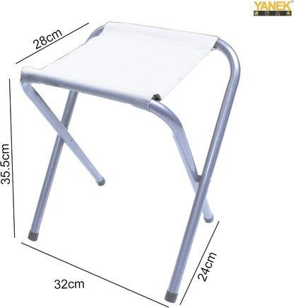 YANEK Folding Camping Table with 4 Foldable Chairs – Portable Wooden Top & Steel Frame Set | BBQ, Camping & Outdoor | Wholesale Outdoor Equipment UAE.