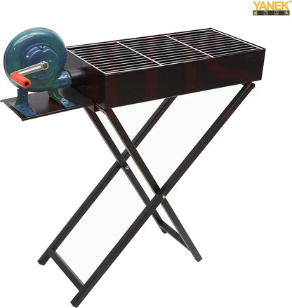 YANEK BBQ Fan – Metal Air Blower Manual Fire Starter | Best BBQ Tool for Kitchen, Camping, Hotels & Outdoor Cooking | Wholesale BBQ Grills UAE.