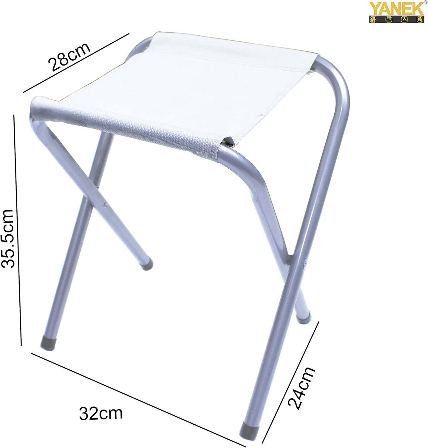 YANEK Folding Camping Table with 4 Foldable Chairs – Portable Wooden Top & Steel Frame Set | BBQ, Camping & Outdoor | Wholesale Outdoor Equipment UAE