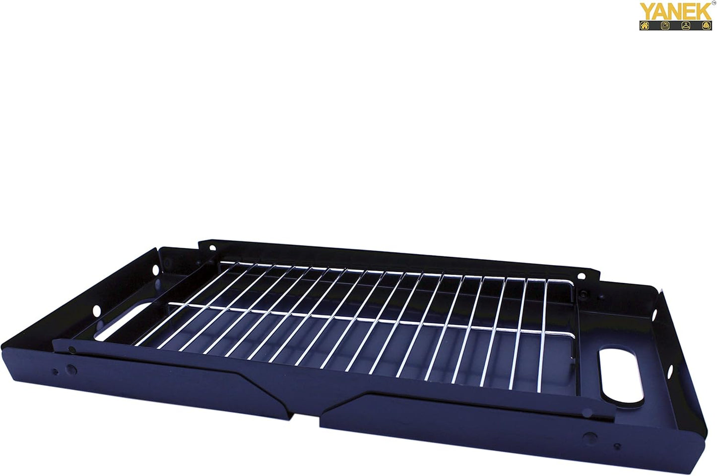 YANEK Portable BBQ Grill – Foldable Stainless Steel Barbecue Pit with Handle | For Camping, Picnic & Outdoor Cooking | Wholesale BBQ Grills UAE.
