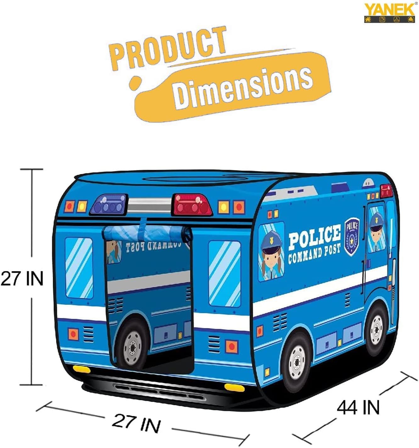 YANEK Kids Play Tent – School Bus | Foldable Indoor & Outdoor Tent with Carry Bag | Wholesale Camping Gear UAE.