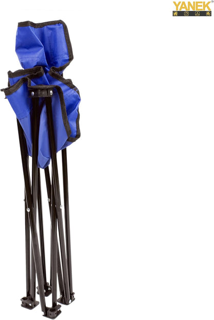 YANEK Foldable Camping Chair – Portable, Ultra-Light with Carry Bag (Red) | BBQ, Beach & Outdoor | Wholesale Camping Gear UAE.