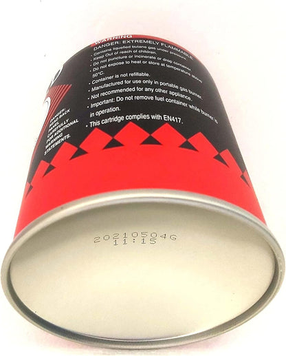 Camping Gas – Butane Gas Screw Type Cartridge 450g | Propane Valve | Portable Fuel for BBQ & Camping | Wholesale BBQ Grills & Fuel UAE.