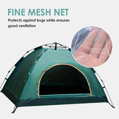 Yanek Waterproof Camping Dome Tent – 2-Person Outdoor Tent with Carry Bag, 1 Door & 1 Window, Compact 2 * 1.5 * 1.1m Lightweight & Portable, Perfect for Family Camping, Hiking & Travel Adventures